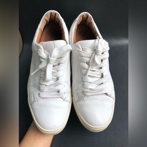 Frye White Leather Sneaker Size: US Women’s 7